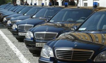 До 569 cократил количество мигалок В.Путин специальным указом
